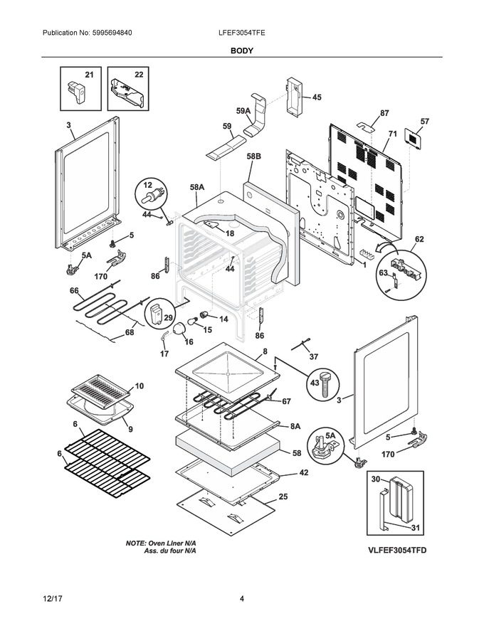 Diagram for LFEF3054TFE