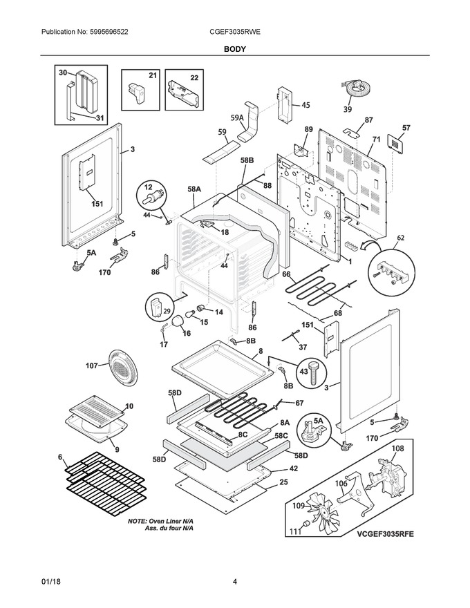 Diagram for CGEF3035RWE