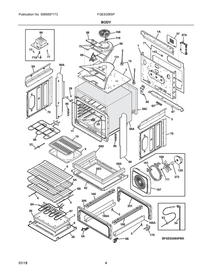 Diagram for FGES3065PWK