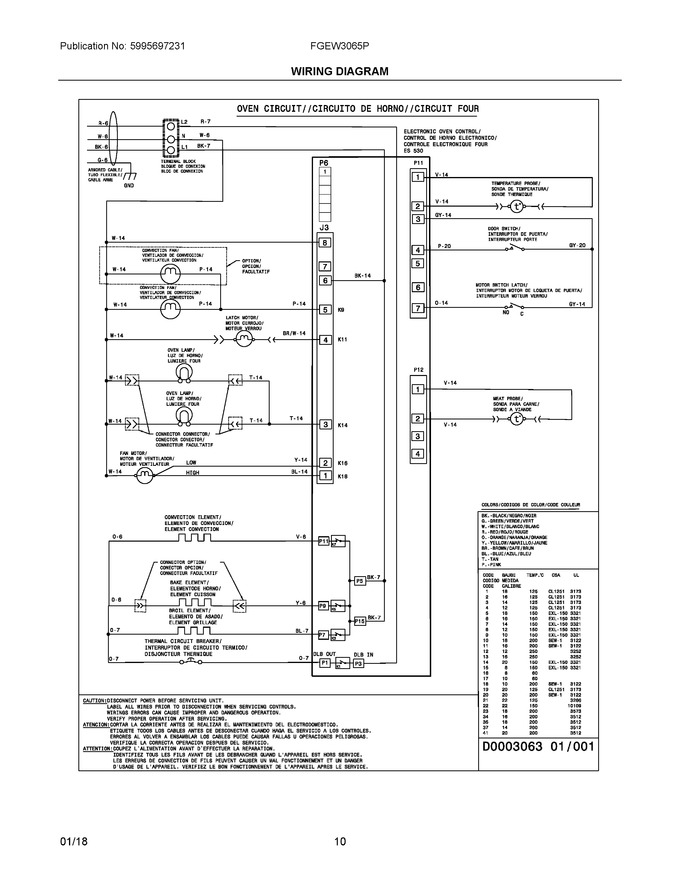 Diagram for FGEW3065PBE