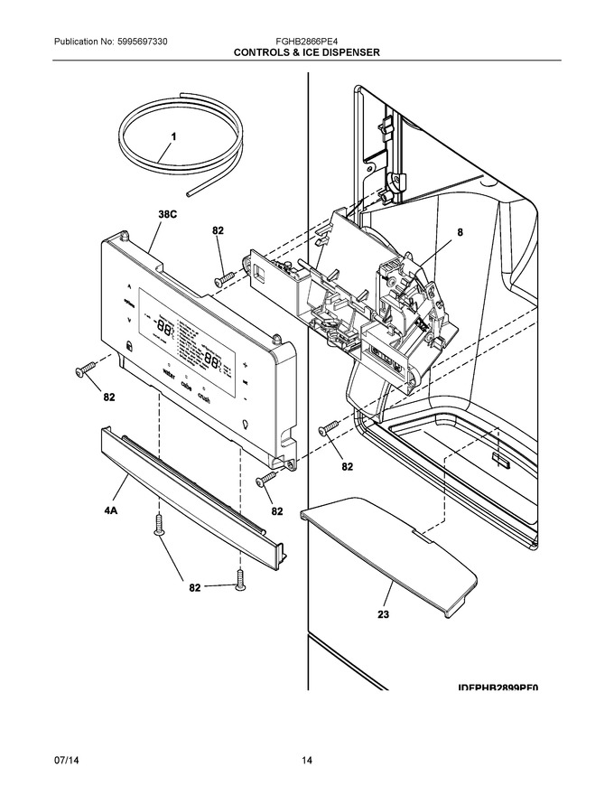 Diagram for FGHB2866PE4