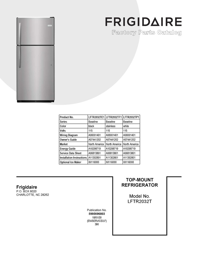 Diagram for LFTR2032TE1