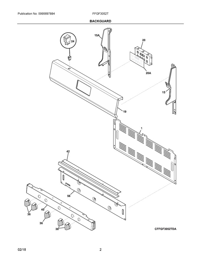 Diagram for FFGF3052TWA