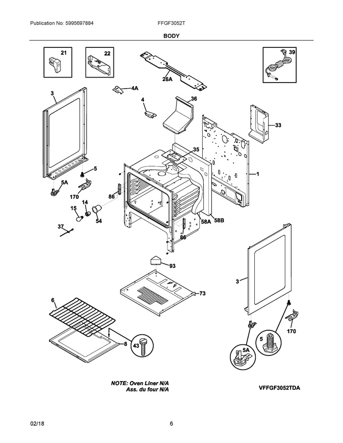 Diagram for FFGF3052TWA