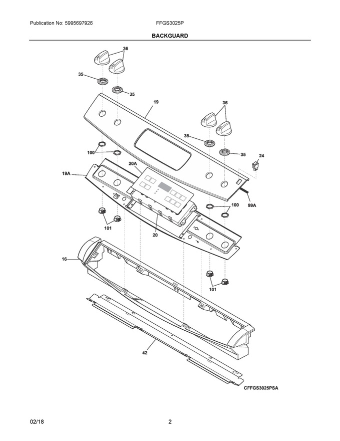 Diagram for FFGS3025PBK