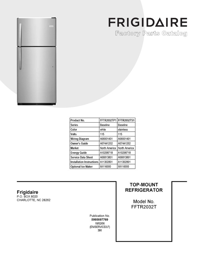 Diagram for FFTR2032TS1