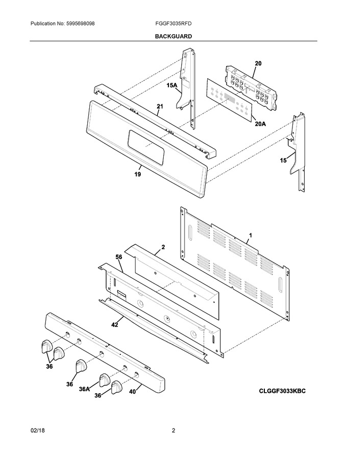 Diagram for FGGF3035RFD