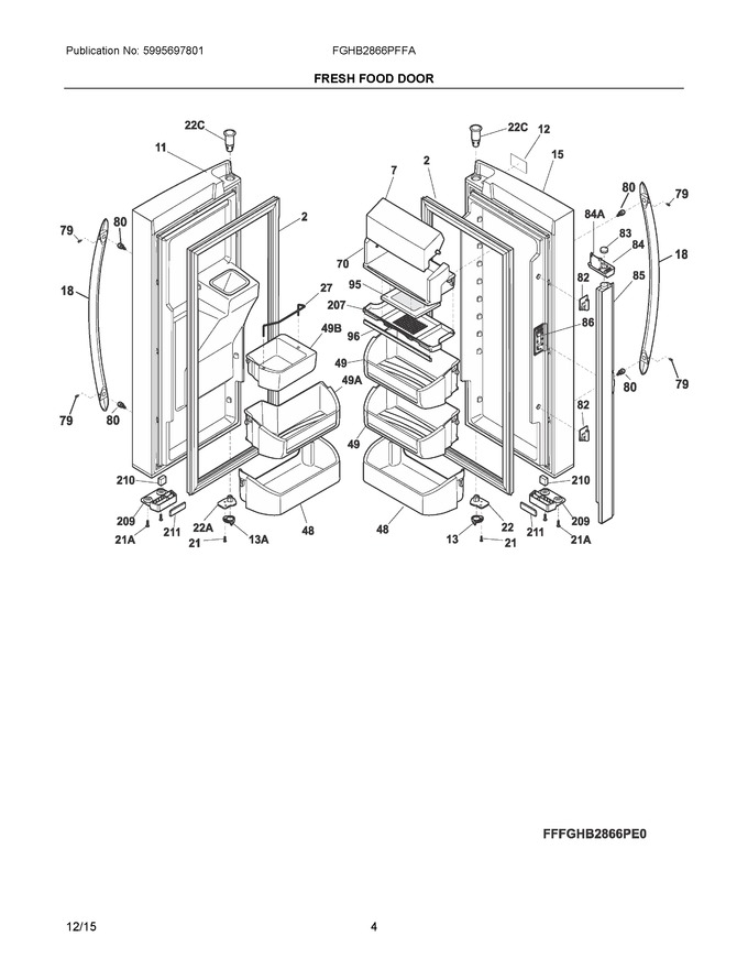 Diagram for FGHB2866PFFA