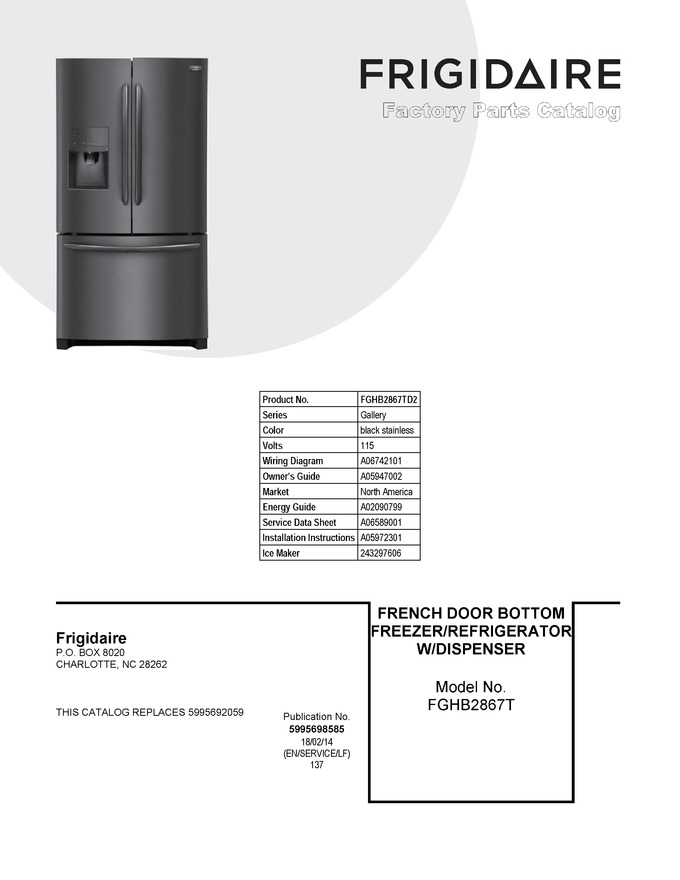 Diagram for FGHB2867TD2