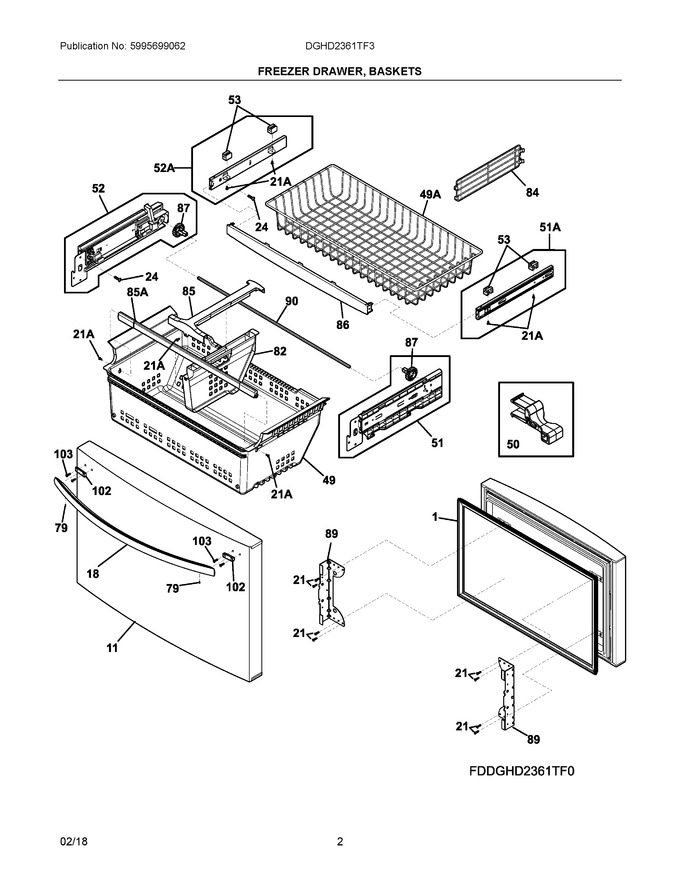 Diagram for DGHD2361TF3