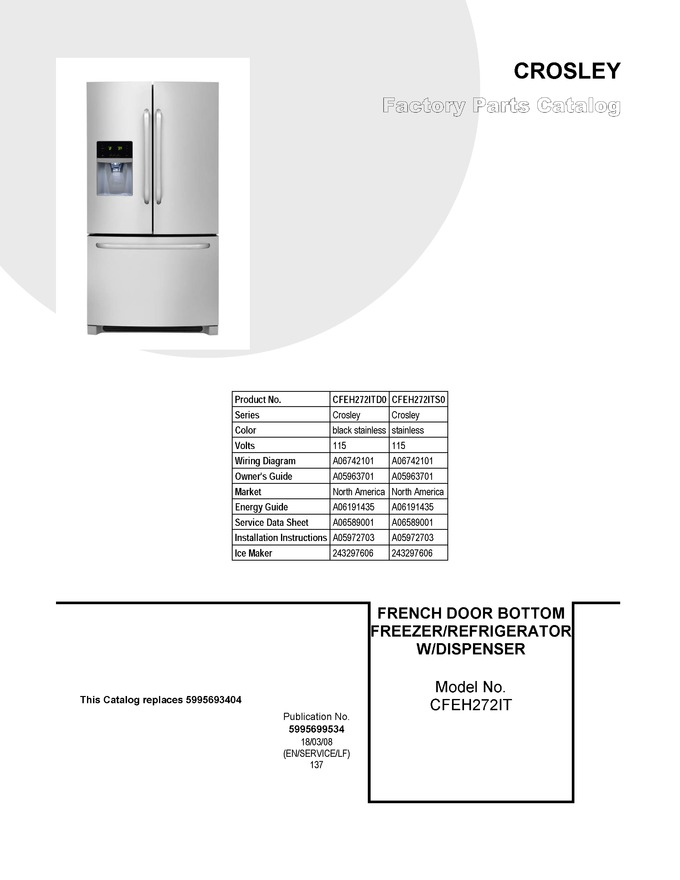 Diagram for CFEH272ITD0