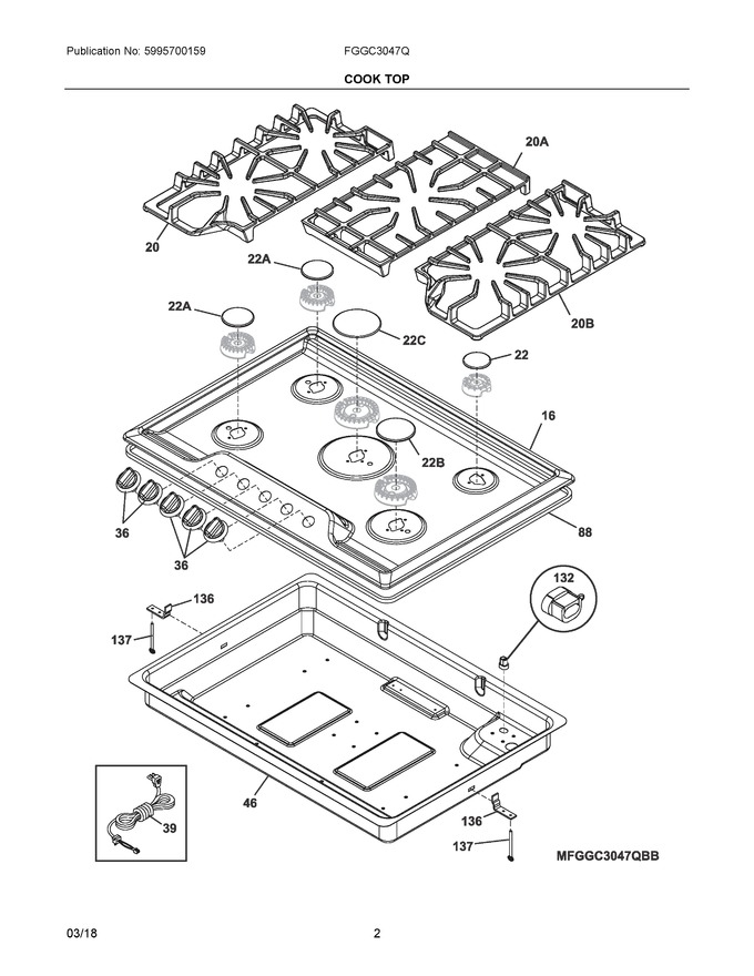 Diagram for FGGC3047QBC