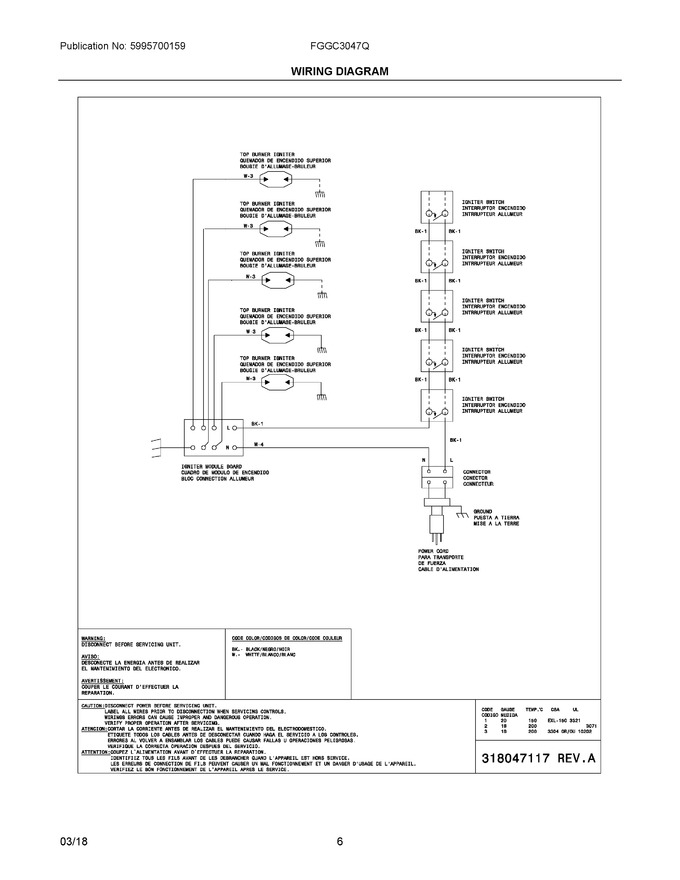 Diagram for FGGC3047QBC