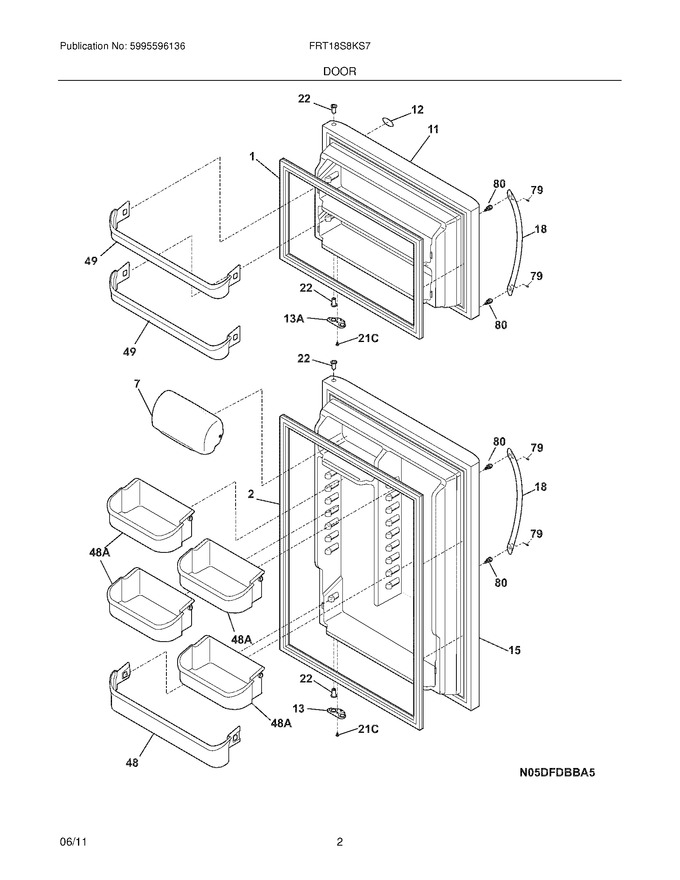 Diagram for FRT18S8KS7