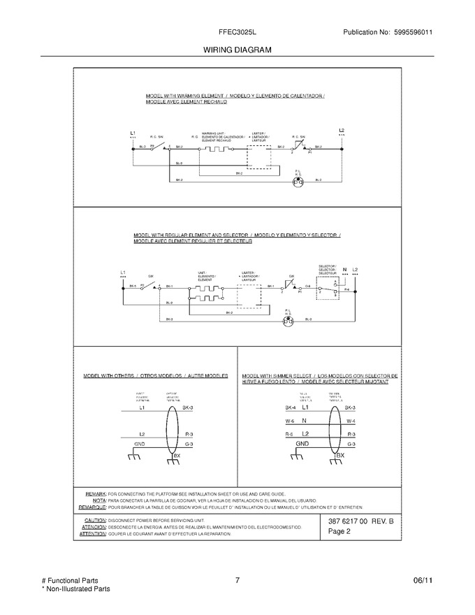 Diagram for FFEC3025LW1