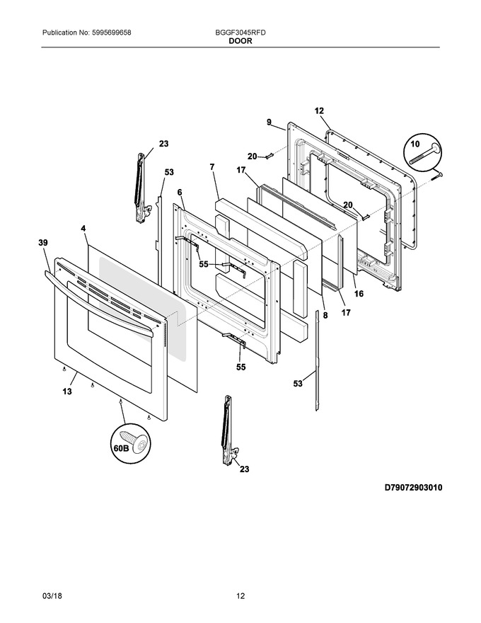 Diagram for BGGF3045RFD