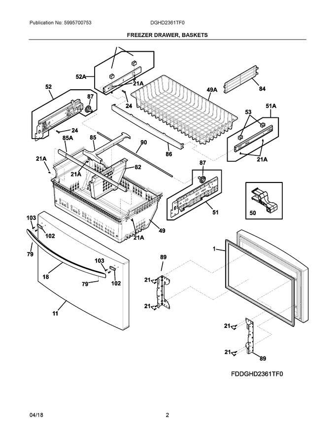 Diagram for DGHD2361TF0