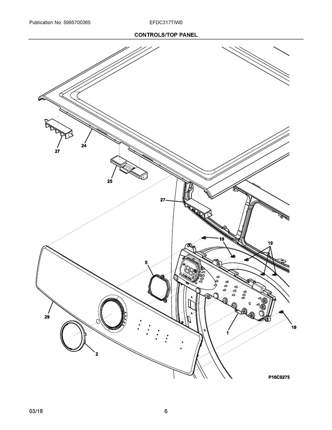 Diagram for EFDC317TIW0