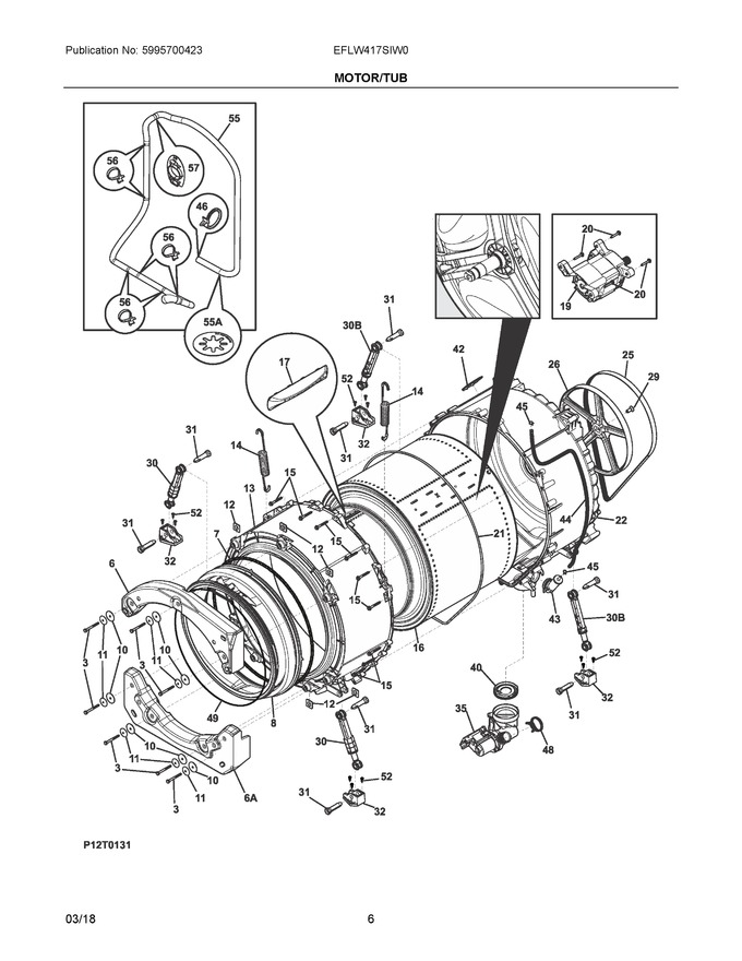 Diagram for EFLW417SIW0