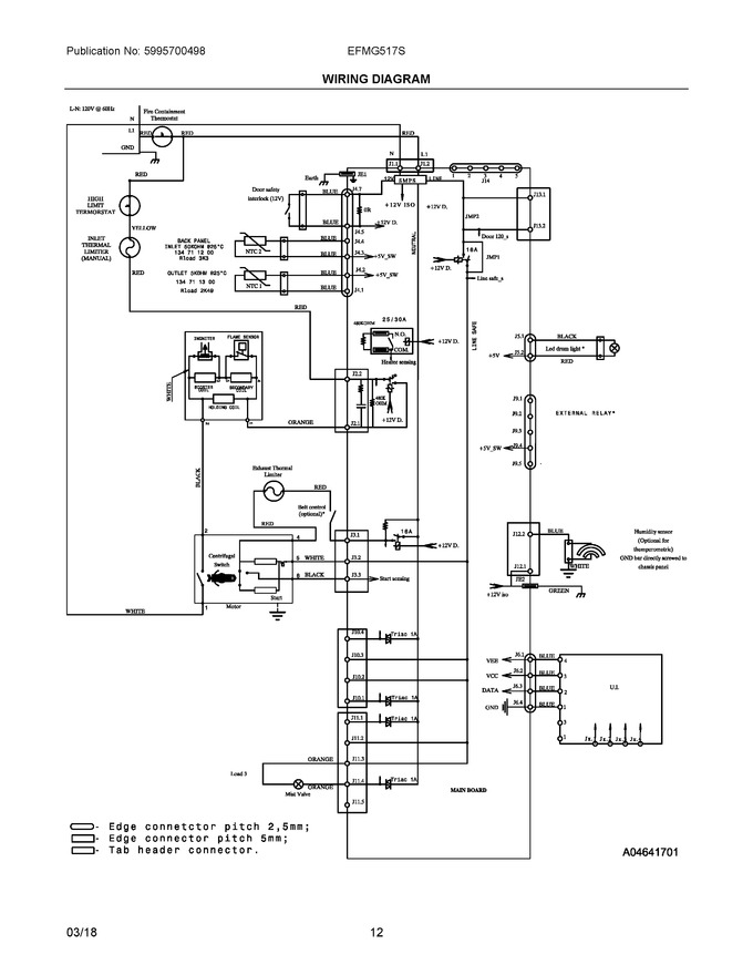 EFMG517STT0 | Automatic Appliance Parts : Appliance Model Lookup