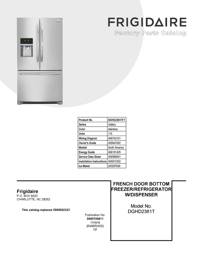 Diagram for DGHD2361TF1