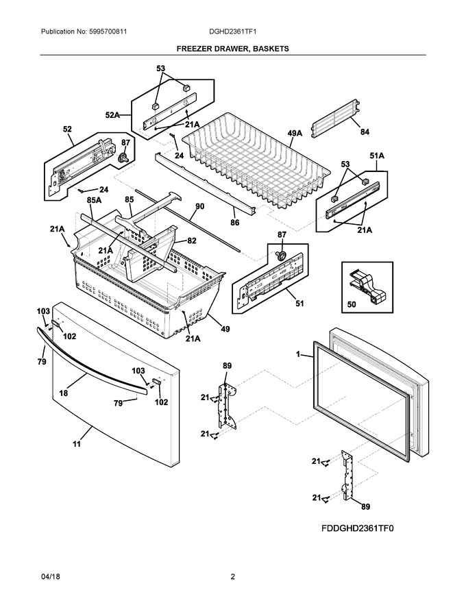 Diagram for DGHD2361TF1