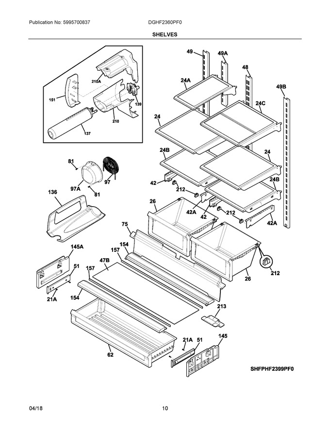 Diagram for DGHF2360PF0