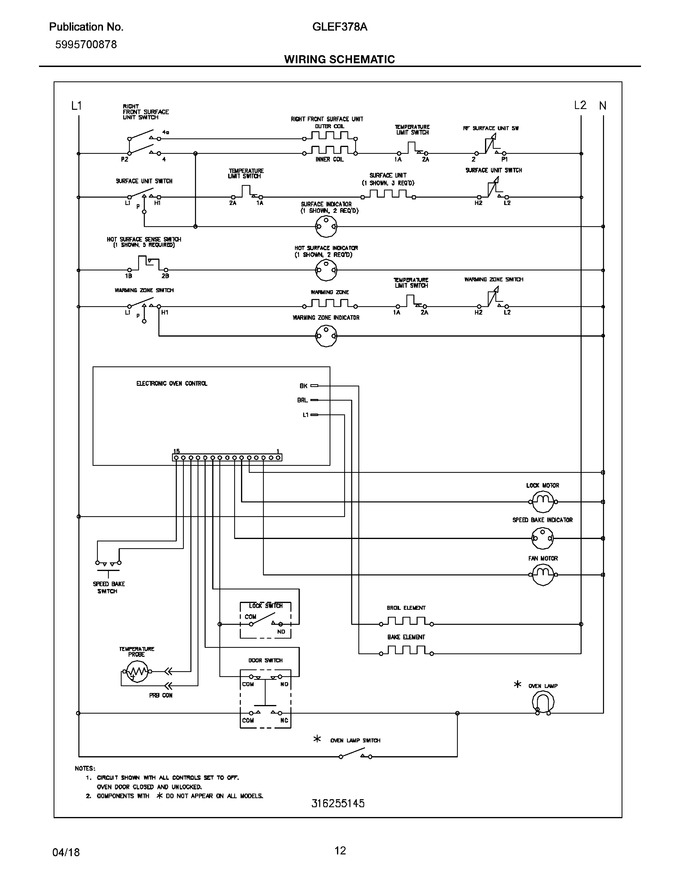 Diagram for GLEF378AQE