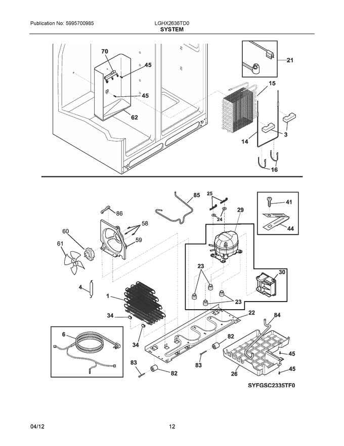 Diagram for LGHX2636TD0