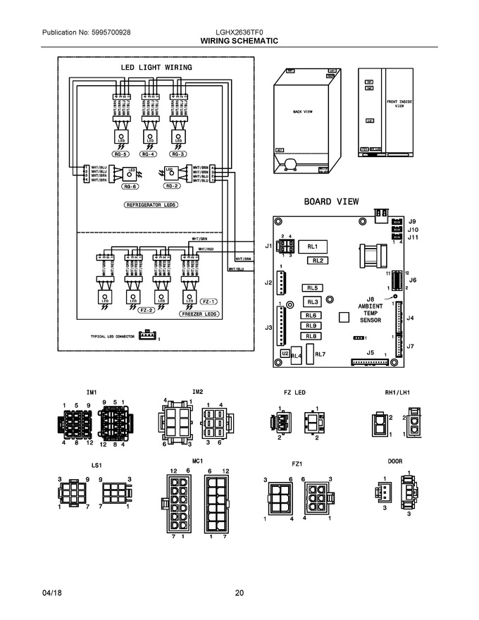 Diagram for LGHX2636TF0