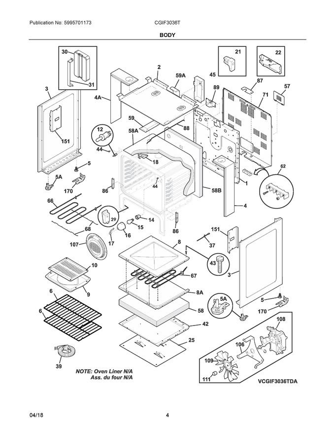 Diagram for CGIF3036TDB