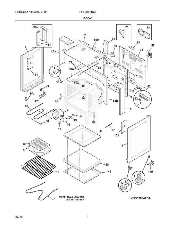 Diagram for FFIF3054TSB