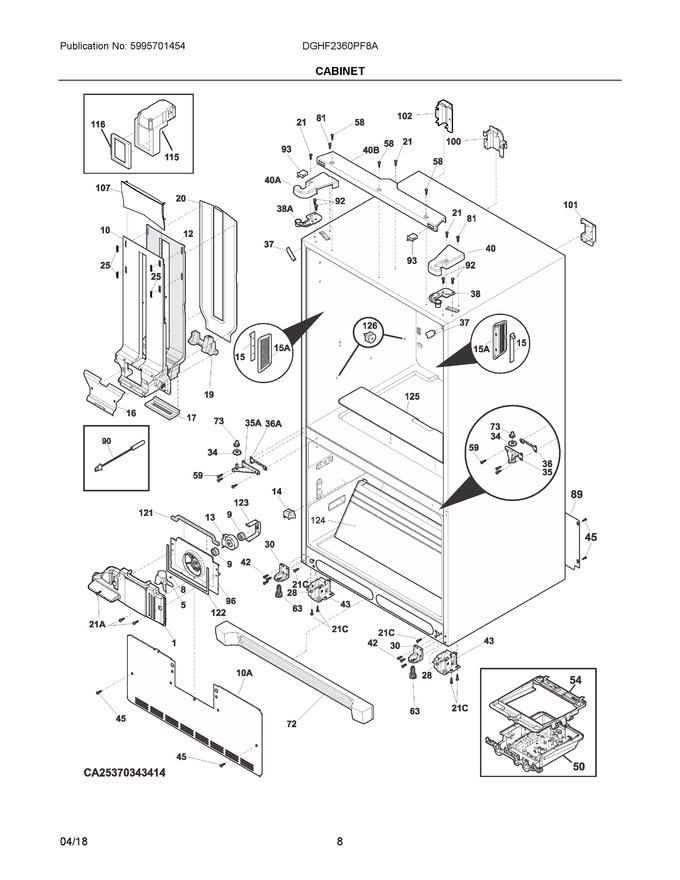 Diagram for DGHF2360PF8A