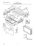 Diagram for 02 - Freezer Drawer, Baskets