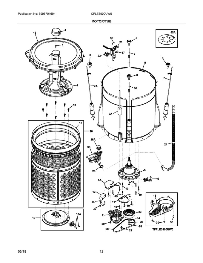 Diagram for CFLE3900UW0