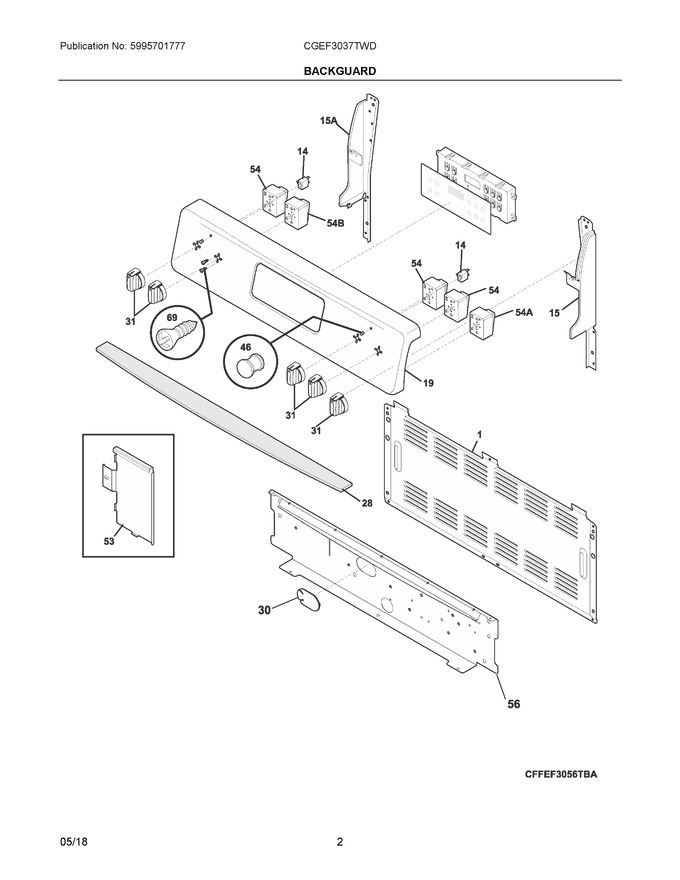 Diagram for CGEF3037TWD