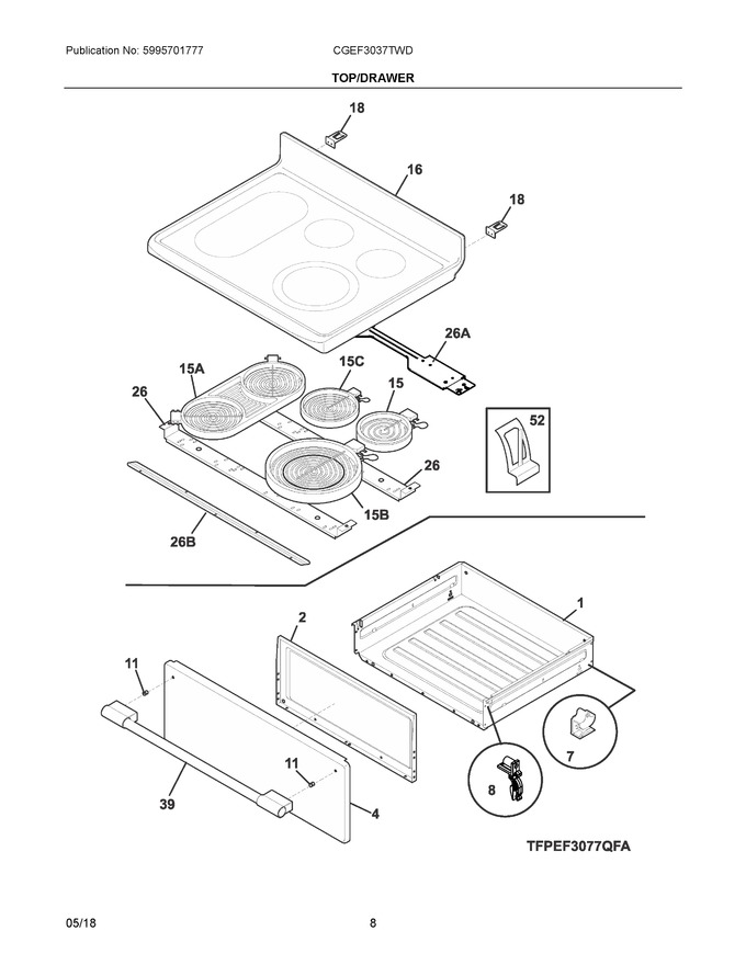 Diagram for CGEF3037TWD