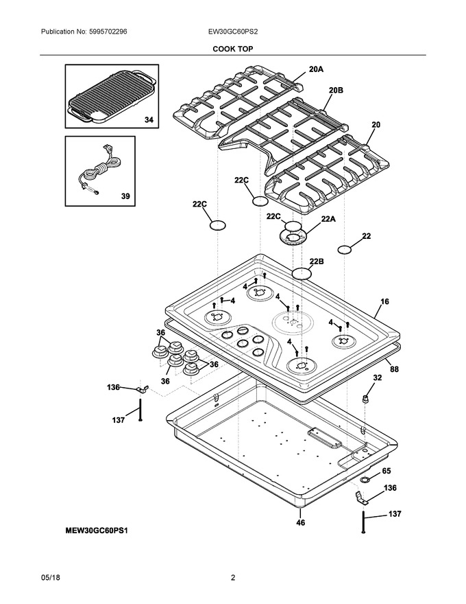 Diagram for EW30GC60PS2