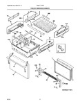 Diagram for 02 - Freezer Drawer, Baskets