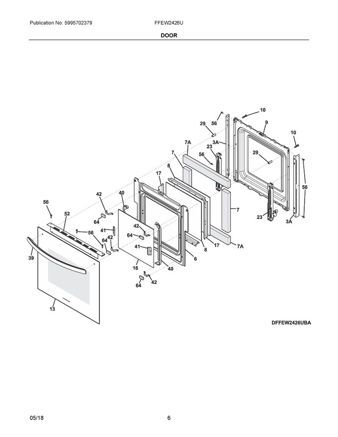 Diagram for FFEW2426UWA