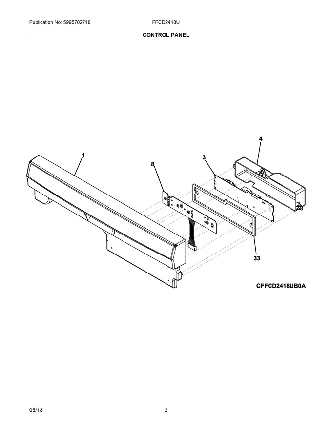 Diagram for FFCD2418UB0A