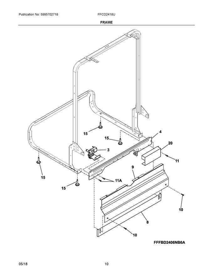 Diagram for FFCD2418UB0A