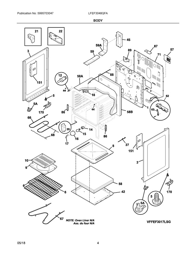 Diagram for LFEF3048QFA