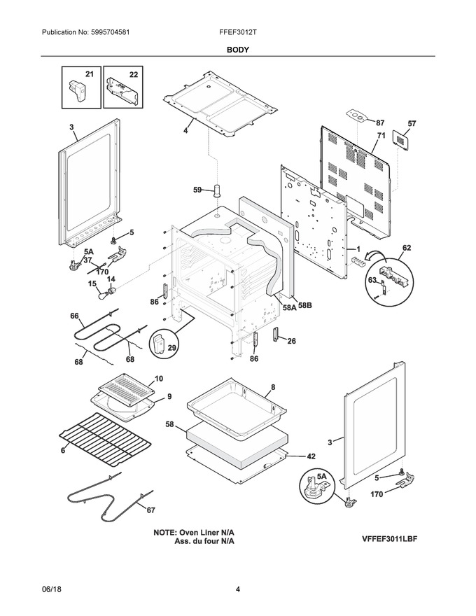 Diagram for FFEF3012TWC