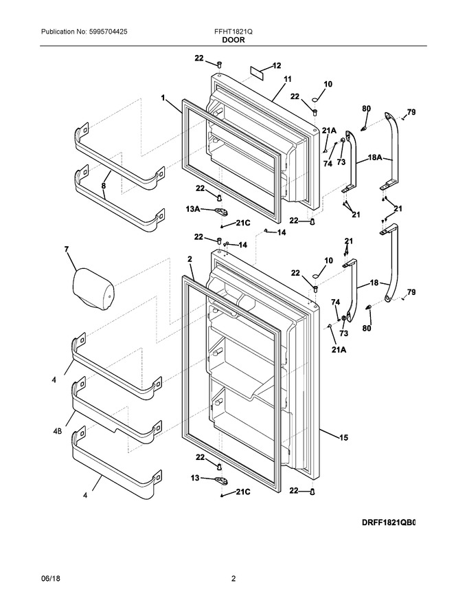 Diagram for FFHT1821QB4