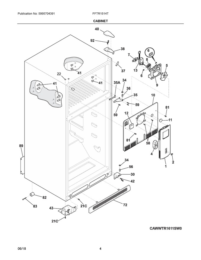 Diagram for FFTR1514TW0