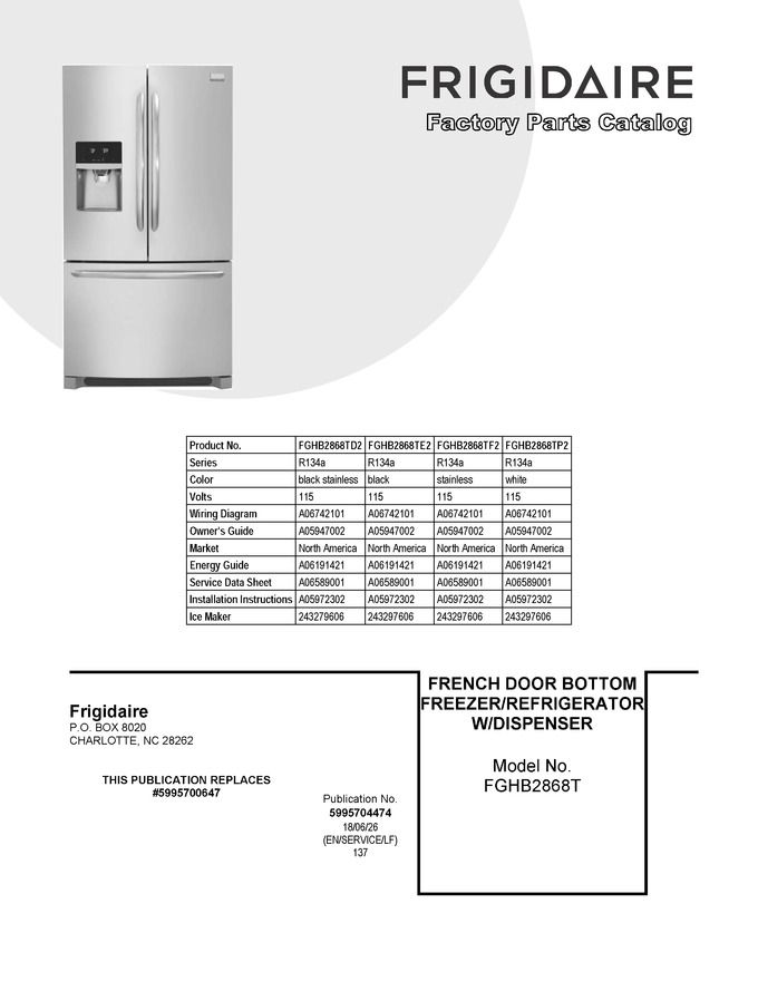 Diagram for FGHB2868TD2