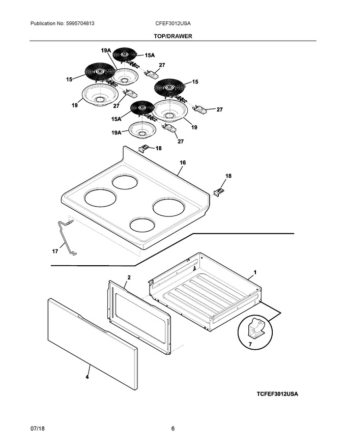 Diagram for CFEF3012USA