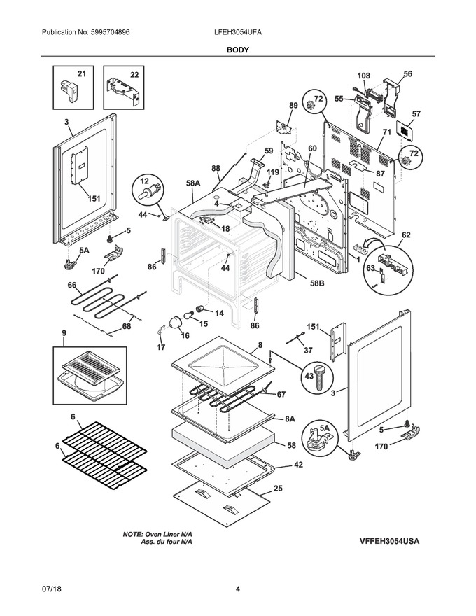 Diagram for LFEH3054UFA