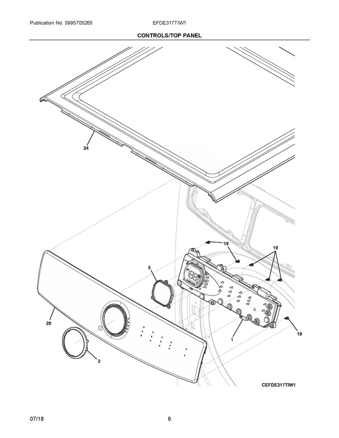 Diagram for EFDE317TIW1